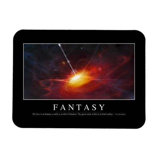 Magnet Flexible Imaginaire : Citation Inspirationnelle (Horizontal)