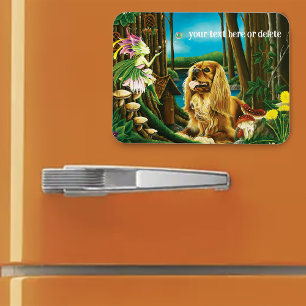 Magnet Flexible Imaginaire du roi Charles Spaniel Sprite