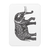 Magnet Flexible Imaginaire Eléphant Doodle (Vertical)