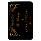 Magnet Flexible Imaginaire Fairy Tale Wedding Enregistrer la date (Vertical)