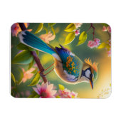 Magnet Flexible Imaginaire Turquoise à ailes vert (Horizontal)