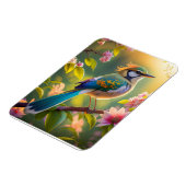 Magnet Flexible Imaginaire Turquoise à ailes vert (Côté Gauche)