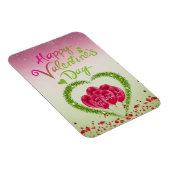 Magnet Flexible Imán flexible San Valentín con corazón (Côté Droit)