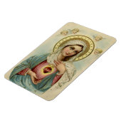 Magnet Flexible Immaculé Coeur de Marie Réfrigérateur/CAR (Côté Gauche)