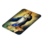 Magnet Flexible Immaculée Conception de la Vierge Marie - Murillo (Côté Gauche)