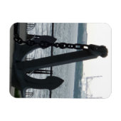 Magnet Flexible Immense Ancre et aimant de chaîne 3"x4" (Horizontal)