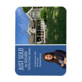 Magnet Flexible Immobilier Direct Mail Modern Blue (Vertical)
