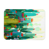 Magnet Flexible Impression Cactus | Beaucoup De Cactus (Horizontal)