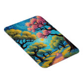 Magnet Flexible Impression d'art d'olivier vibrant (Côté Droit)