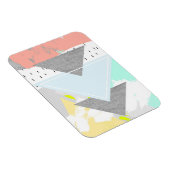 Magnet Flexible Impression d'art géométrique (Côté Droit)