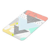 Magnet Flexible Impression d'art géométrique (Côté Gauche)