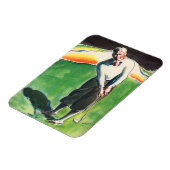 Magnet Flexible Impression de golf 1934 (Côté Gauche)
