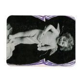 Magnet Flexible Impression de l'ange triste Cherub (Horizontal)