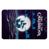 Magnet Flexible Impression de voyage de dessin animé de pirate des (Horizontal)