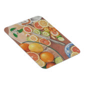 Magnet Flexible impression d'image d'affichage en tranche orange s (Côté Droit)