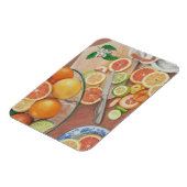 Magnet Flexible impression d'image d'affichage en tranche orange s (Côté Gauche)