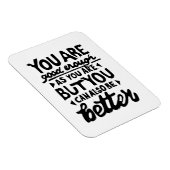 Magnet Flexible Impression Lino de devis motivé (Côté Droit)