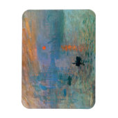 Magnet Flexible Impression Sunrise par Claude Monet (Vertical)