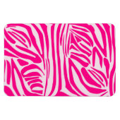 Magnet Flexible Impression zèbre rose (Horizontal)