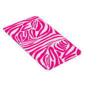 Magnet Flexible Impression zèbre rose (Côté Droit)