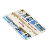 Magnet Flexible Impressions de Saint Augustin, Floride (Côté Droit)