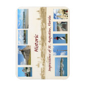Magnet Flexible Impressions de Saint Augustin, Floride (Vertical)