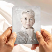 Magnet Flexible In Loving Memory, Photo Memorial Keepsake Custom