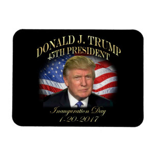 Magnet Flexible Inauguration du Président Donald Trump