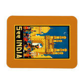 Magnet Flexible Inde Hyderabad Vintage Voyage (Horizontal)