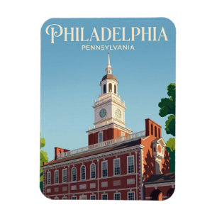Magnet Flexible Independence Hall USA
