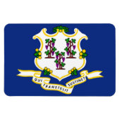 Magnet Flexible Indicateur Connecticut State (Horizontal)