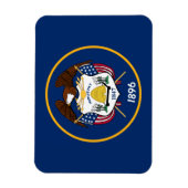 Magnet Flexible Indicateur de l'État de l'Utah (Vertical)