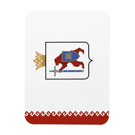 Magnet Flexible Indicateur Mari El (Vertical)