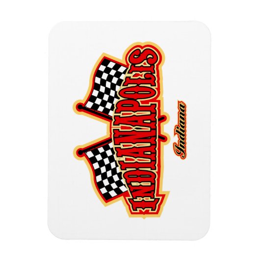 Magnet Flexible Indice d'Indianapolis (Vertical)