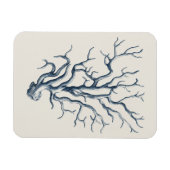 Magnet Flexible Indigo Coral (Horizontal)