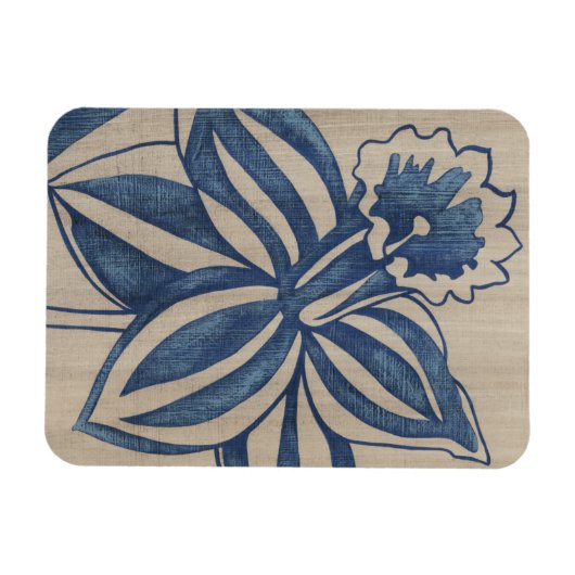 Magnet Flexible Indigo Daffodil (Horizontal)