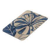 Magnet Flexible Indigo Hibiscus (Côté Gauche)
