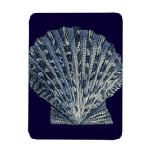 Magnet Flexible Indigo Shells VIII (Vertical)