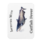 Magnet Flexible Infecté Par La Fièvre De Catfish (Vertical)