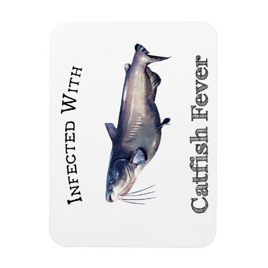 Magnet Flexible Infecté Par La Fièvre De Catfish (Vertical)