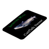 Magnet Flexible Infecté Par La Fièvre De Catfish (Côté Gauche)