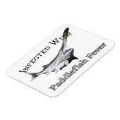 Magnet Flexible Infecté Par La Fièvre De Paddle (Côté Gauche)