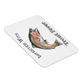 Magnet Flexible Infecté Par La Fièvre De Truite (Côté Droit)