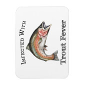 Magnet Flexible Infecté Par La Fièvre De Truite (Vertical)