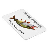 Magnet Flexible Infecté Par La Fièvre Du Muskie (Côté Droit)