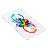 Magnet Flexible Infini lumineux avec papillon arc-en-ciel (Côté Droit)