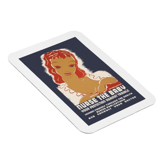 Magnet Flexible Infirmière du bébé (Côté Droit)