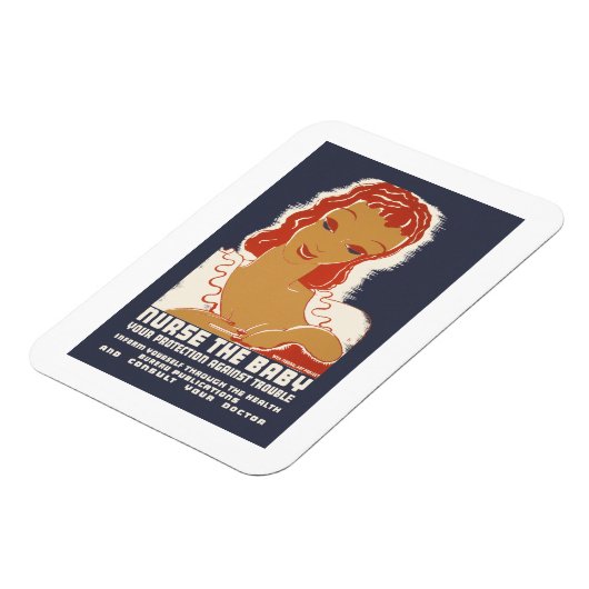 Magnet Flexible Infirmière du bébé (Côté Gauche)