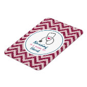 Magnet Flexible Infirmière est une oeuvre de Heart Saying avec Ste (Côté Gauche)