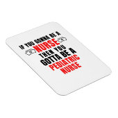 MAGNET FLEXIBLE INFIRMIÈRE PÉDIATRIQUE (Côté Droit)